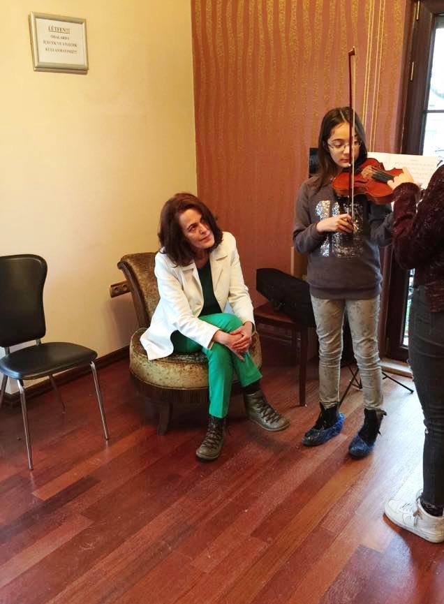 Ankara Ramel Sanat — Keman çayyolu